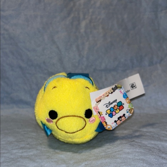 Disney Other - Disney Store Mini Flounder Tsum Tsum plush